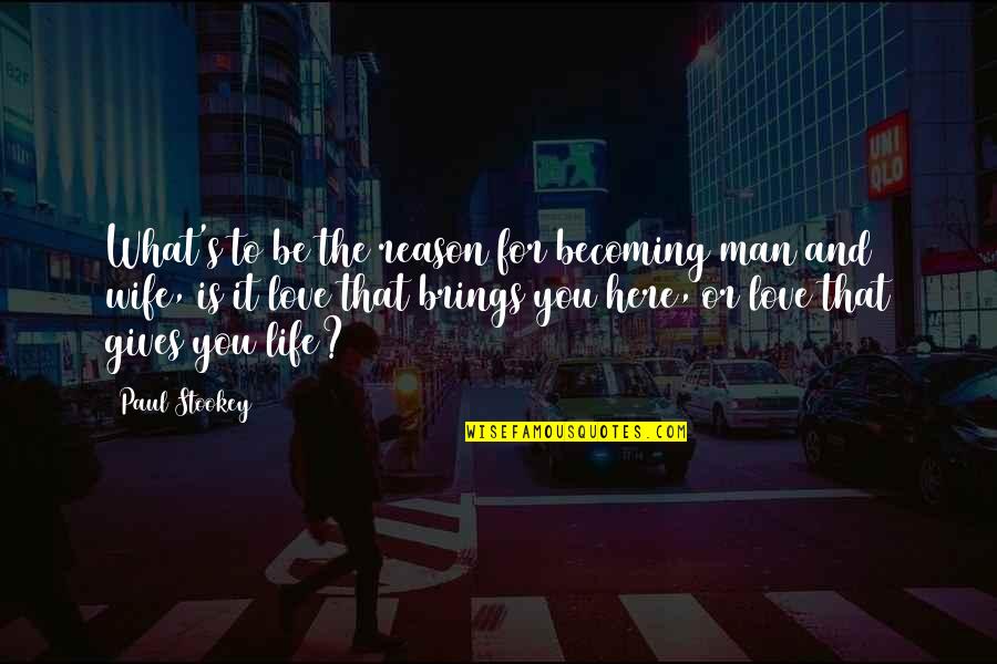 Decanters For Sale Quotes By Paul Stookey: What's to be the reason for becoming man