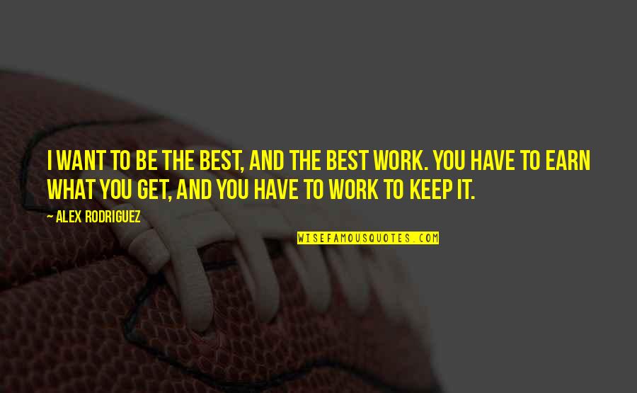 Deceaseds Social Security Quotes By Alex Rodriguez: I want to be the best, and the Deceaseds Social Security Quotes By Alex Rodriguez: I want to be the best, and the