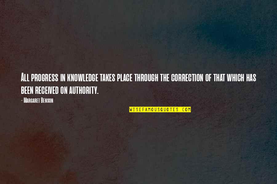 Decemberists Tour Quotes By Margaret Benson: All progress in knowledge takes place through the Decemberists Tour Quotes By Margaret Benson: All progress in knowledge takes place through the