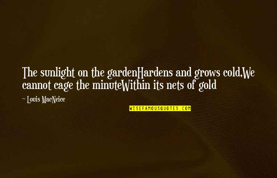 Dechawut Chuntakaro Quotes By Louis MacNeice: The sunlight on the gardenHardens and grows cold,We Dechawut Chuntakaro Quotes By Louis MacNeice: The sunlight on the gardenHardens and grows cold,We