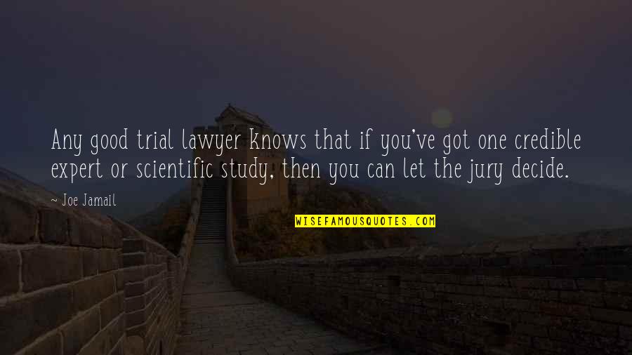 Decide Quotes By Joe Jamail: Any good trial lawyer knows that if you've Decide Quotes By Joe Jamail: Any good trial lawyer knows that if you've