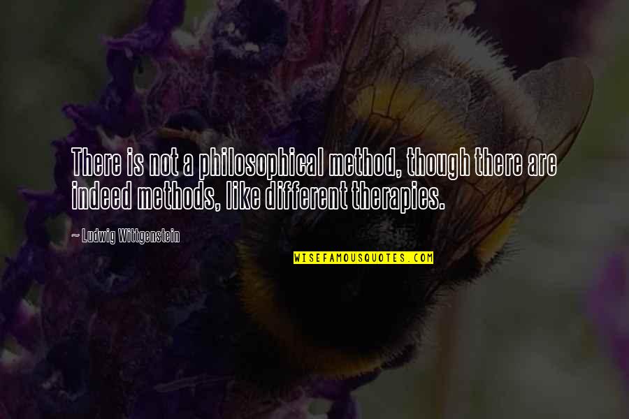Deegan 38 Tires Quotes By Ludwig Wittgenstein: There is not a philosophical method, though there Deegan 38 Tires Quotes By Ludwig Wittgenstein: There is not a philosophical method, though there