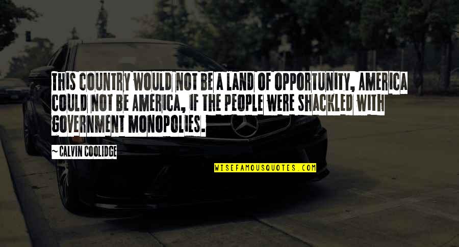 Deep Broken Promises Quotes By Calvin Coolidge: This country would not be a land of Deep Broken Promises Quotes By Calvin Coolidge: This country would not be a land of