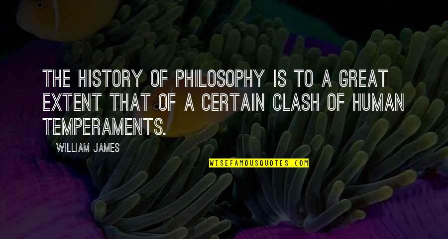 Deep Fry Quotes By William James: The history of philosophy is to a great