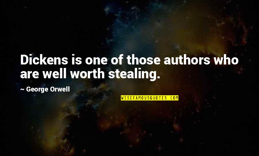 Deepens Synonyms Quotes By George Orwell: Dickens is one of those authors who are Deepens Synonyms Quotes By George Orwell: Dickens is one of those authors who are