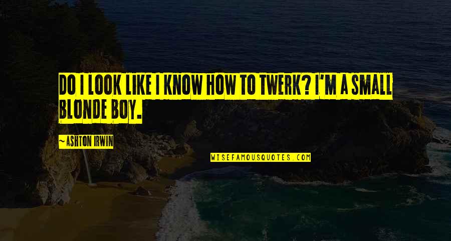 Defaria Realtor Quotes By Ashton Irwin: Do I look like I know how to Defaria Realtor Quotes By Ashton Irwin: Do I look like I know how to