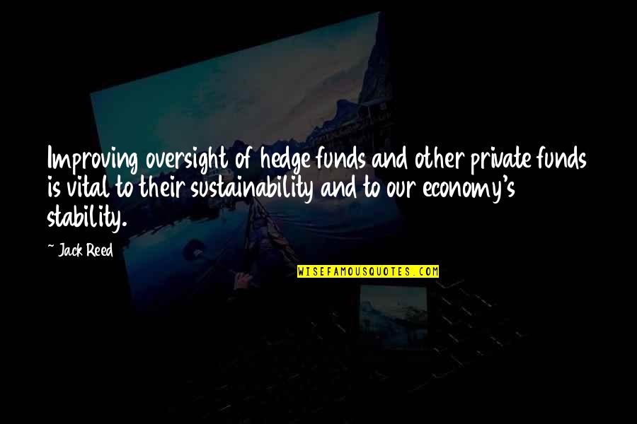 Definisi Masyarakat Quotes By Jack Reed: Improving oversight of hedge funds and other private Definisi Masyarakat Quotes By Jack Reed: Improving oversight of hedge funds and other private