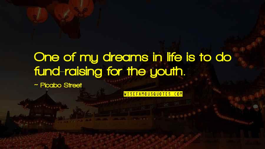Defraudar Significado Quotes By Picabo Street: One of my dreams in life is to Defraudar Significado Quotes By Picabo Street: One of my dreams in life is to