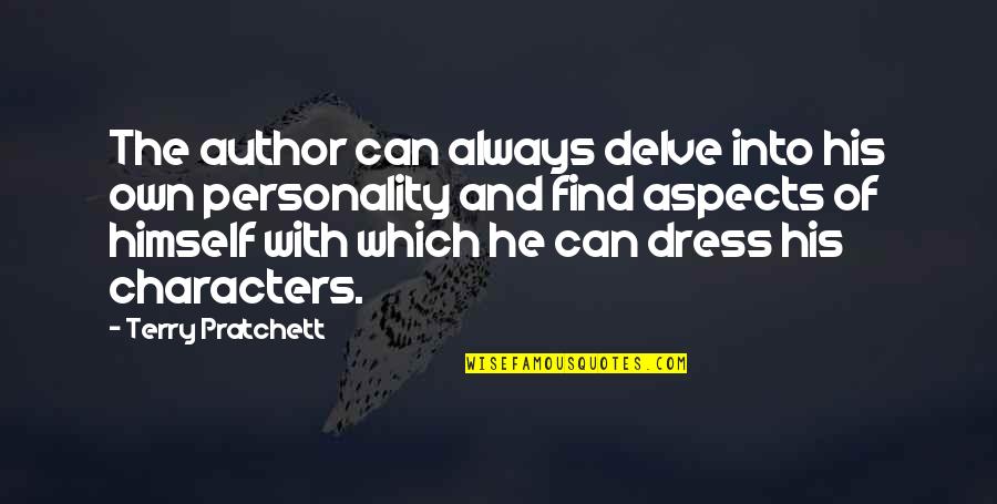 Degrossing Quotes By Terry Pratchett: The author can always delve into his own Degrossing Quotes By Terry Pratchett: The author can always delve into his own