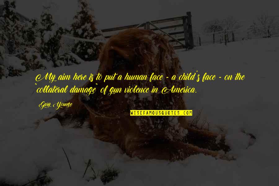Dejarnos Guiar Quotes By Gary Younge: My aim here is to put a human Dejarnos Guiar Quotes By Gary Younge: My aim here is to put a human