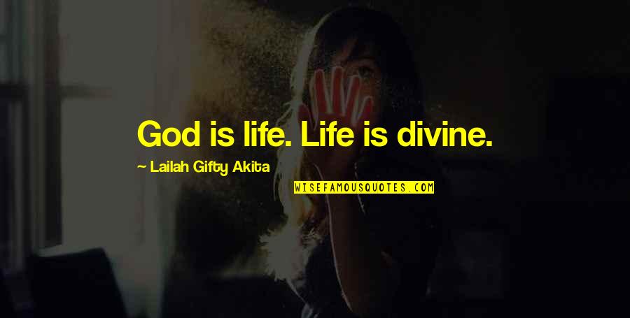 Dekan T Opava Quotes By Lailah Gifty Akita: God is life. Life is divine. Dekan T Opava Quotes By Lailah Gifty Akita: God is life. Life is divine.