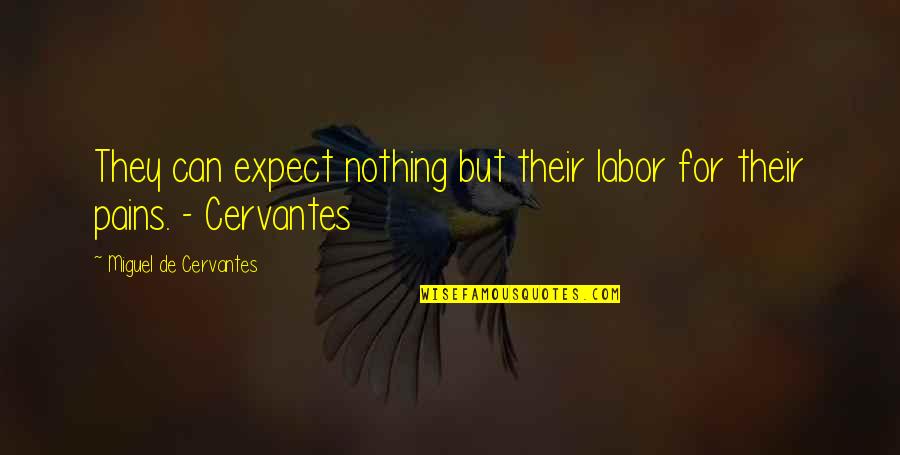 Delallo Weekly Ad Quotes By Miguel De Cervantes: They can expect nothing but their labor for Delallo Weekly Ad Quotes By Miguel De Cervantes: They can expect nothing but their labor for