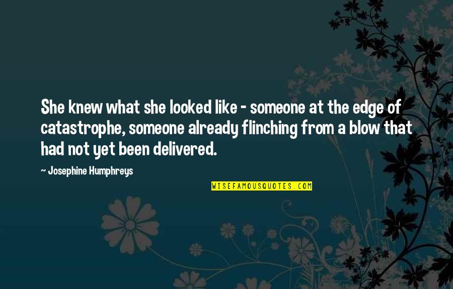 Delivered Quotes By Josephine Humphreys: She knew what she looked like - someone