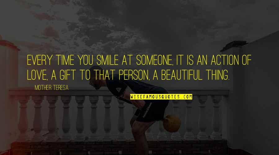 Dellecave Courses Quotes By Mother Teresa: Every time you smile at someone, it is