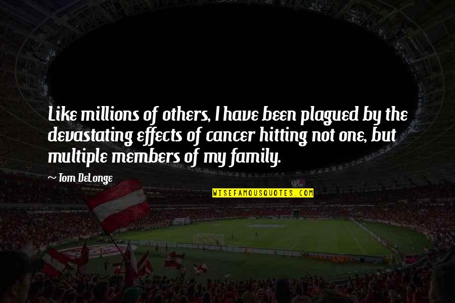 Delonge Quotes By Tom DeLonge: Like millions of others, I have been plagued Delonge Quotes By Tom DeLonge: Like millions of others, I have been plagued