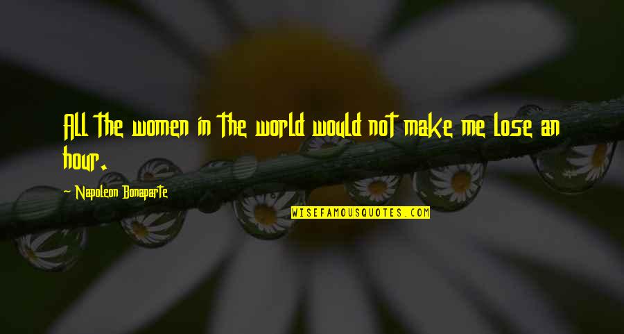 Demarino Golden Quotes By Napoleon Bonaparte: All the women in the world would not