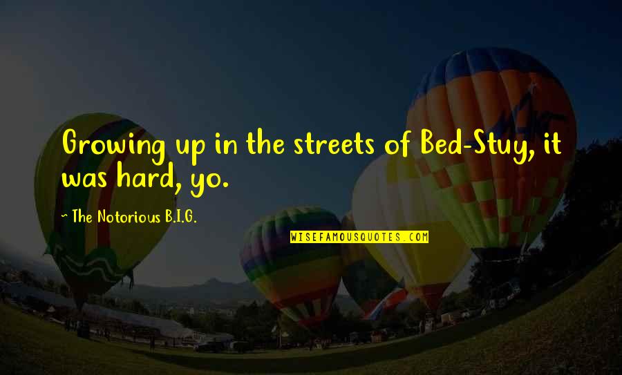 Dementes Investigation Quotes By The Notorious B.I.G.: Growing up in the streets of Bed-Stuy, it Dementes Investigation Quotes By The Notorious B.I.G.: Growing up in the streets of Bed-Stuy, it