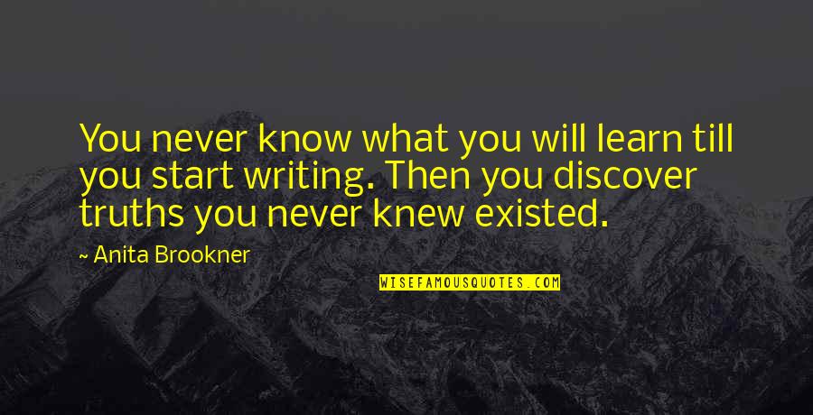 Demesmin Md Quotes By Anita Brookner: You never know what you will learn till Demesmin Md Quotes By Anita Brookner: You never know what you will learn till