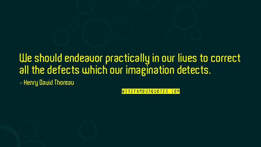 Denisas Kolomyckis Quotes By Henry David Thoreau: We should endeavor practically in our lives to Denisas Kolomyckis Quotes By Henry David Thoreau: We should endeavor practically in our lives to