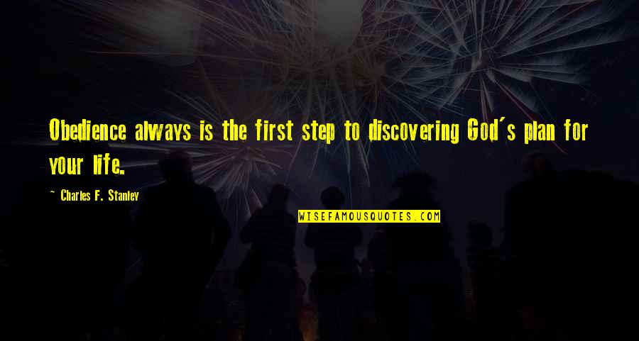 Denon Receivers Quotes By Charles F. Stanley: Obedience always is the first step to discovering Denon Receivers Quotes By Charles F. Stanley: Obedience always is the first step to discovering