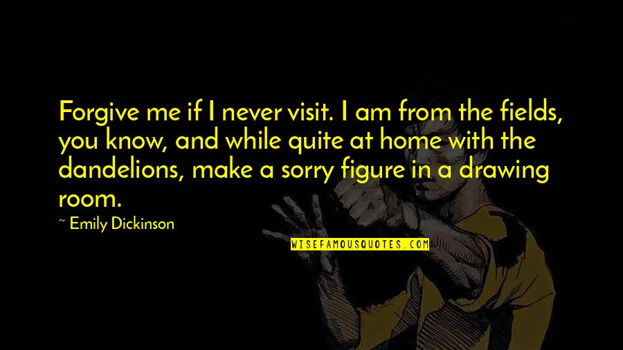 Dental Offices Quotes By Emily Dickinson: Forgive me if I never visit. I am