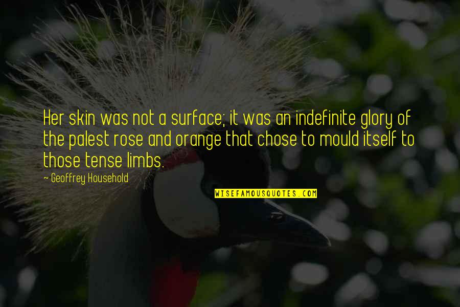 Dependency Theory Quotes By Geoffrey Household: Her skin was not a surface; it was