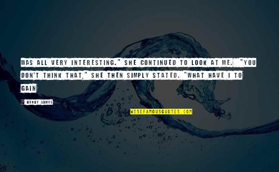 Depletes Def Quotes By Henry James: was all very interesting." She continued to look Depletes Def Quotes By Henry James: was all very interesting." She continued to look