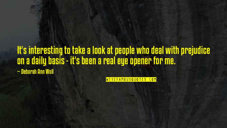 Dermody Portal Quotes By Deborah Ann Woll: It's interesting to take a look at people Dermody Portal Quotes By Deborah Ann Woll: It's interesting to take a look at people