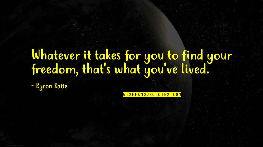 Descansado Translate Quotes By Byron Katie: Whatever it takes for you to find your