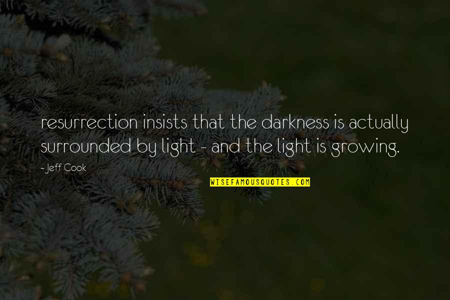 Descompuesto En Quotes By Jeff Cook: resurrection insists that the darkness is actually surrounded Descompuesto En Quotes By Jeff Cook: resurrection insists that the darkness is actually surrounded