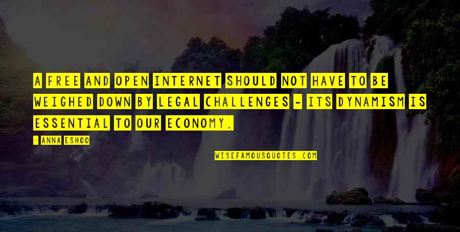 Desconozco Significado Quotes By Anna Eshoo: A free and open Internet should not have Desconozco Significado Quotes By Anna Eshoo: A free and open Internet should not have