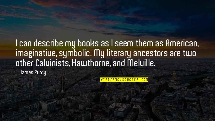 Describe Other Quotes By James Purdy: I can describe my books as I seem Describe Other Quotes By James Purdy: I can describe my books as I seem