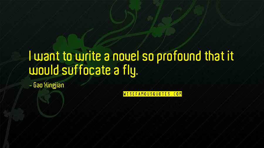 Desdemona Othello Quotes By Gao Xingjian: I want to write a novel so profound