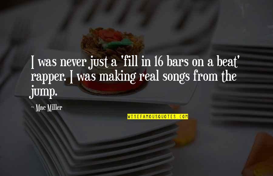 Desktop Background Quotes By Mac Miller: I was never just a 'fill in 16