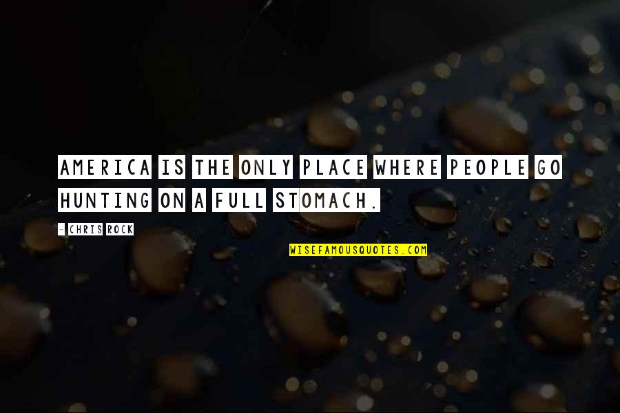 Despotic Government Quotes By Chris Rock: America is the only place where people go