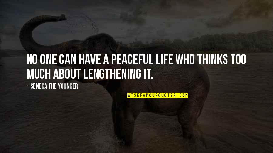 Destruction Of Earth Quotes By Seneca The Younger: No one can have a peaceful life who Destruction Of Earth Quotes By Seneca The Younger: No one can have a peaceful life who