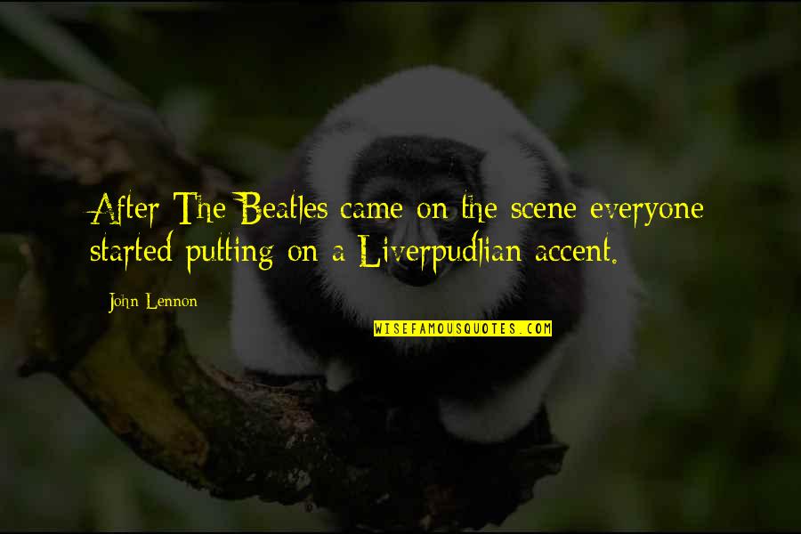 Detamore Insulin Quotes By John Lennon: After The Beatles came on the scene everyone