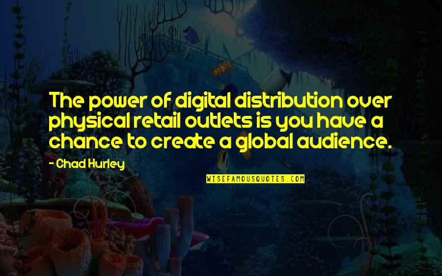 Deunta Hamilton Quotes By Chad Hurley: The power of digital distribution over physical retail Deunta Hamilton Quotes By Chad Hurley: The power of digital distribution over physical retail