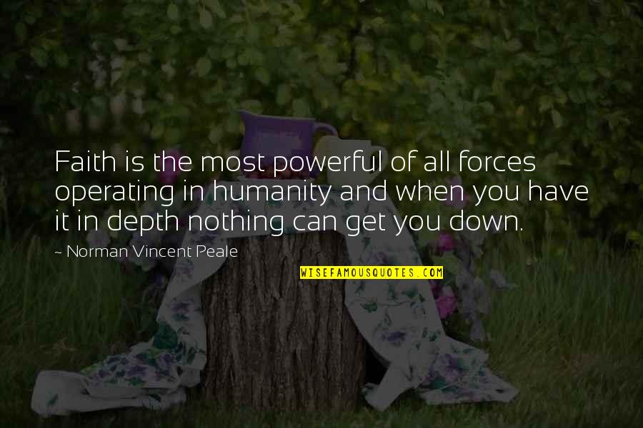 Devgan Tripathi Quotes By Norman Vincent Peale: Faith is the most powerful of all forces
