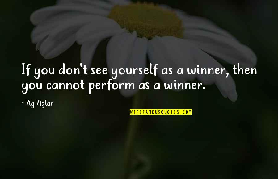 Devonsgate Quotes By Zig Ziglar: If you don't see yourself as a winner,