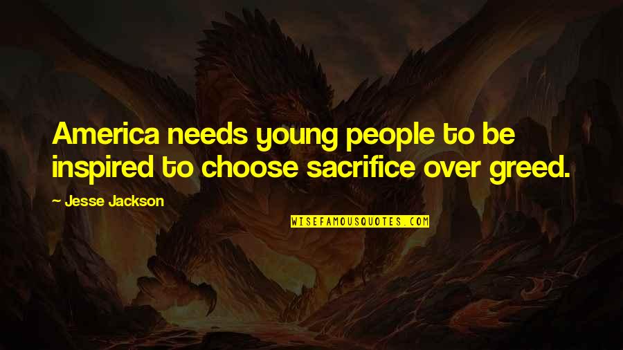 Dhampirs Pathfinder Quotes By Jesse Jackson: America needs young people to be inspired to