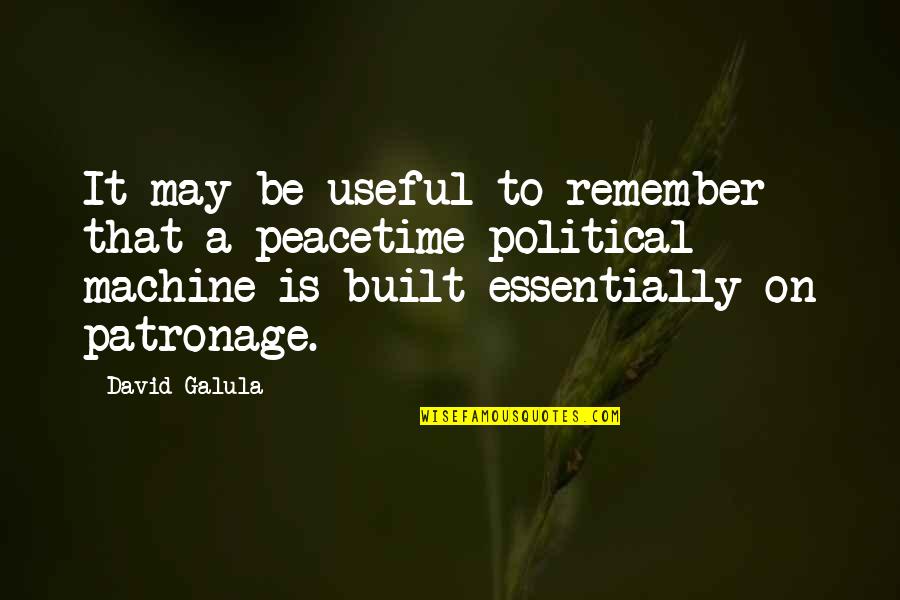 Dialectos Mexicanos Quotes By David Galula: It may be useful to remember that a Dialectos Mexicanos Quotes By David Galula: It may be useful to remember that a