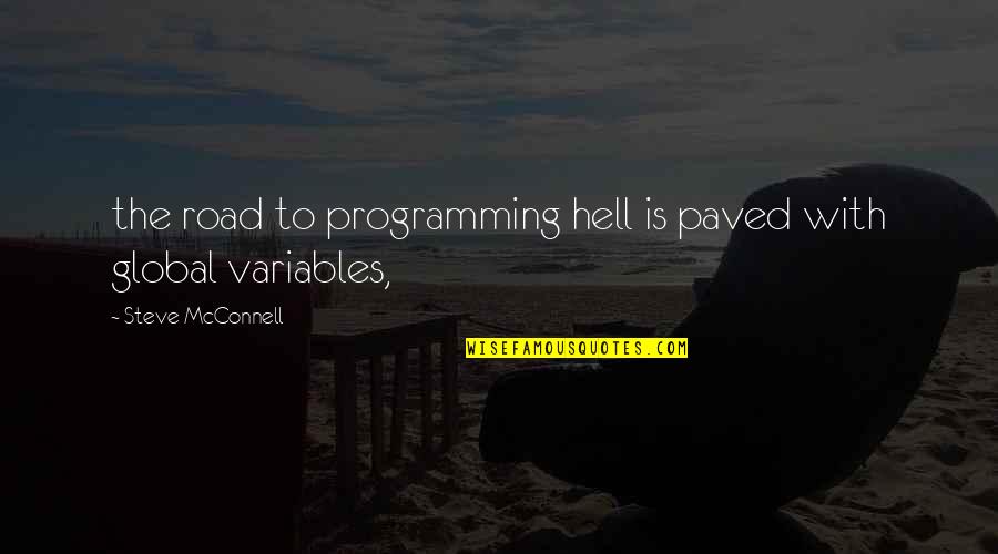 Diamond Edge Bow Quotes By Steve McConnell: the road to programming hell is paved with Diamond Edge Bow Quotes By Steve McConnell: the road to programming hell is paved with