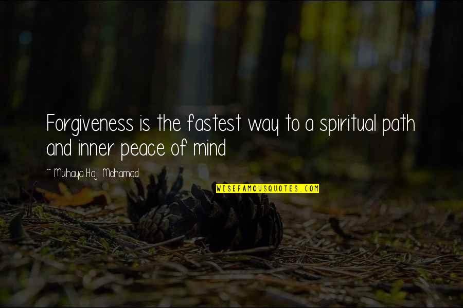 Diamond Pizza Quotes By Muhaya Haji Mohamad: Forgiveness is the fastest way to a spiritual Diamond Pizza Quotes By Muhaya Haji Mohamad: Forgiveness is the fastest way to a spiritual