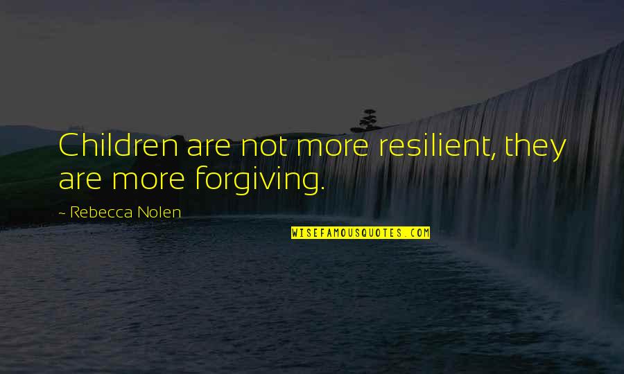 Diana Vreeland Allure Quotes By Rebecca Nolen: Children are not more resilient, they are more