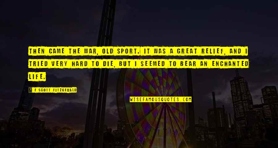 Difference Between Joy And Happiness Quote Quotes By F Scott Fitzgerald: Then came the war, old sport. It was