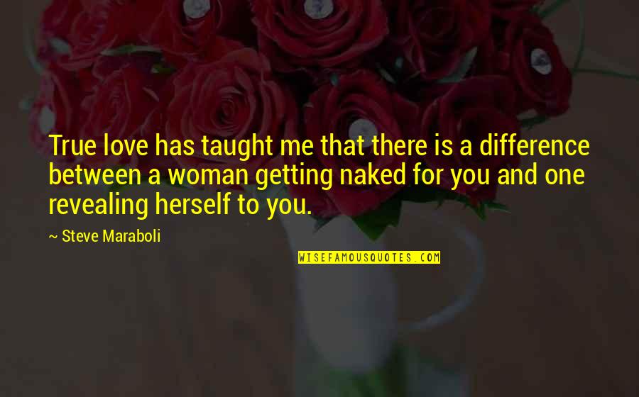 Difference Between Love Quotes By Steve Maraboli: True love has taught me that there is