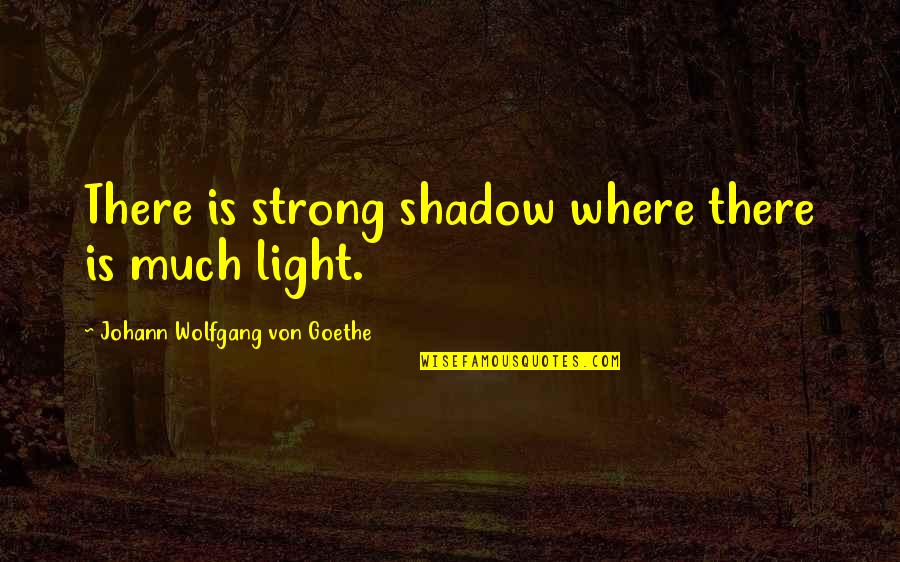 Dil Ki Aah Quotes By Johann Wolfgang Von Goethe: There is strong shadow where there is much Dil Ki Aah Quotes By Johann Wolfgang Von Goethe: There is strong shadow where there is much