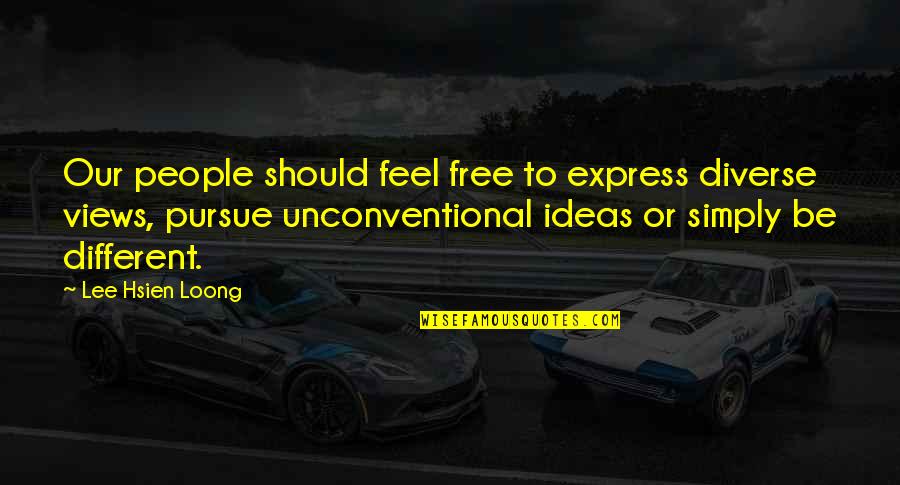 Dinamalar Epaper Quotes By Lee Hsien Loong: Our people should feel free to express diverse