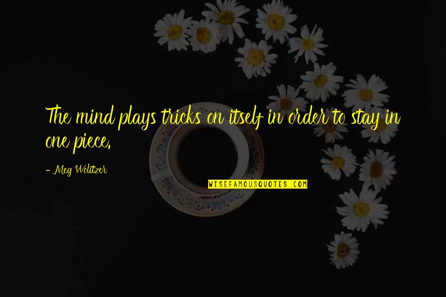Dip Pen Quotes By Meg Wolitzer: The mind plays tricks on itself in order